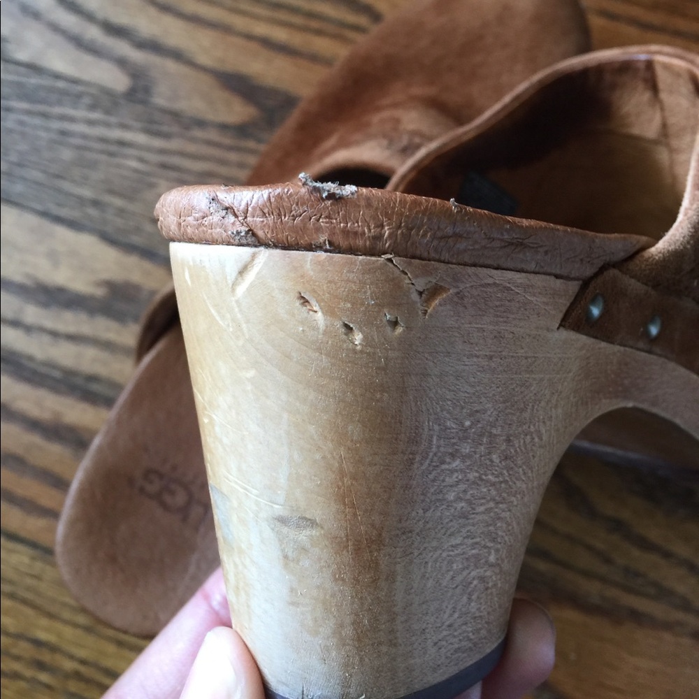 Ugg Suede Clogs - Picture 3 of 4